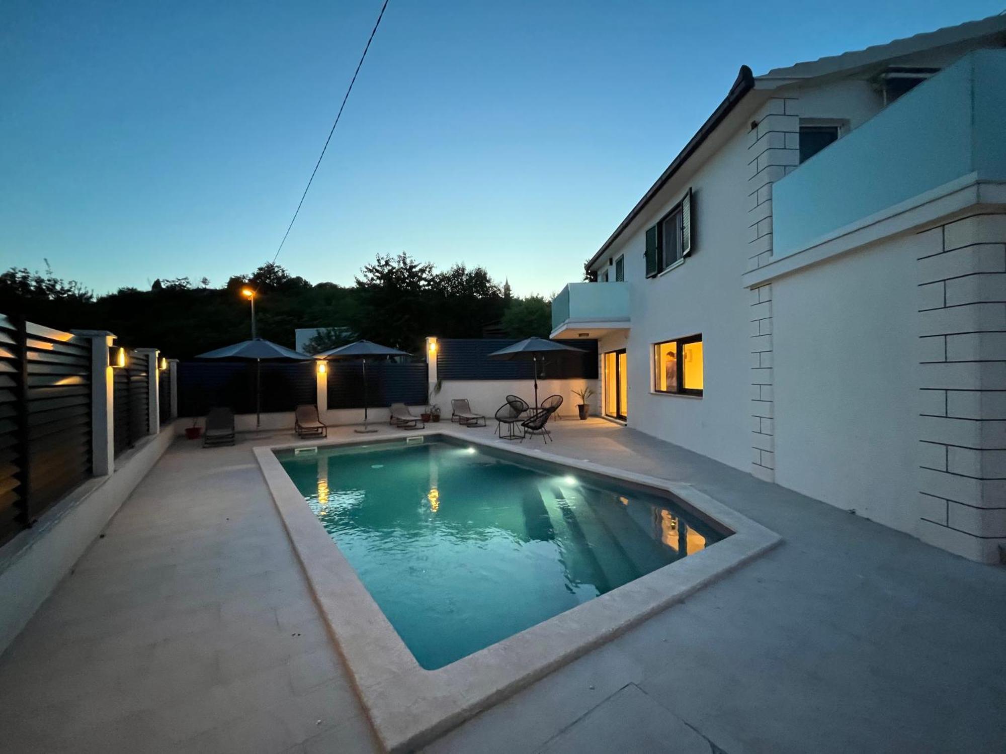 Water Spring Villa Hrvace ภายนอก รูปภาพ