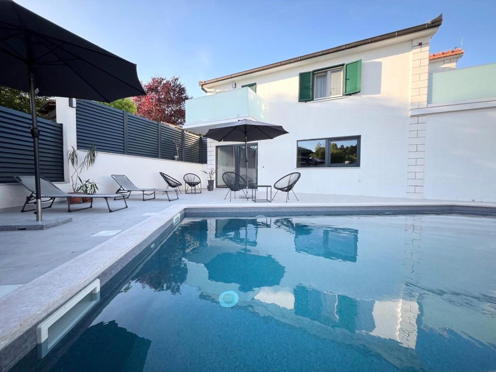 Water Spring Villa Hrvace ภายนอก รูปภาพ